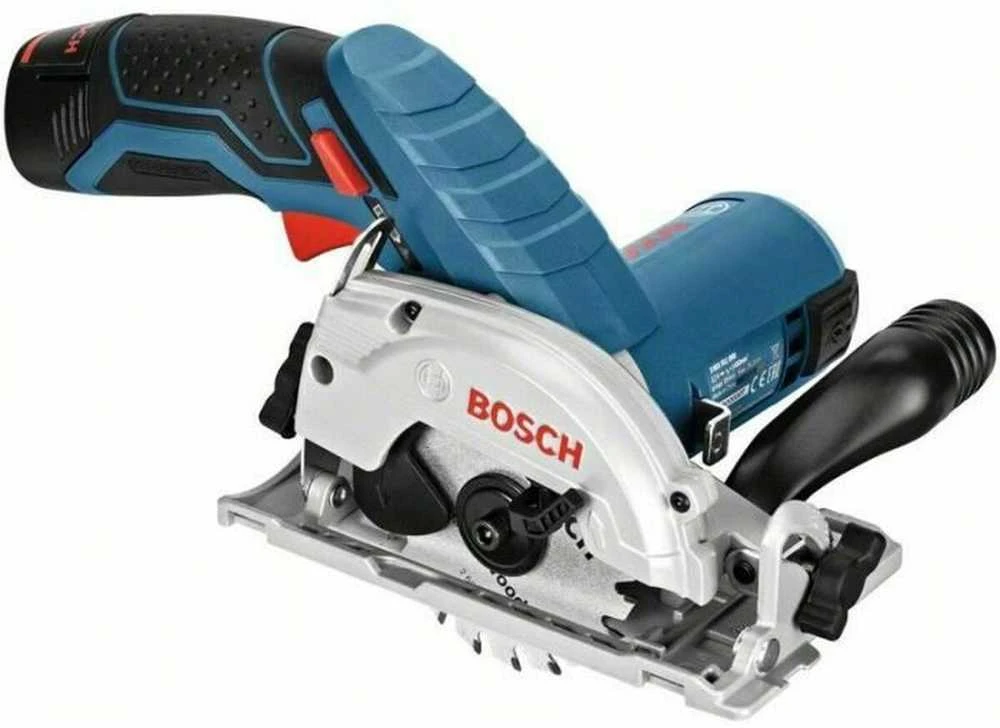 Akumuliatorinis diskinis pjūklas Bosch GKS 12V-26, be akumuliatoriaus ir kroviklio