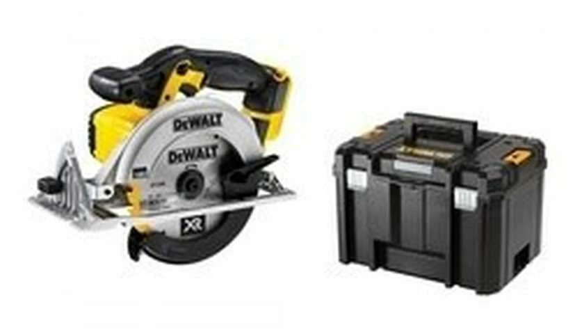 DEWALT diskinis pjūklas DCS391NT 18V 165mm TSTAK be akumuliatoriaus ir kroviklio