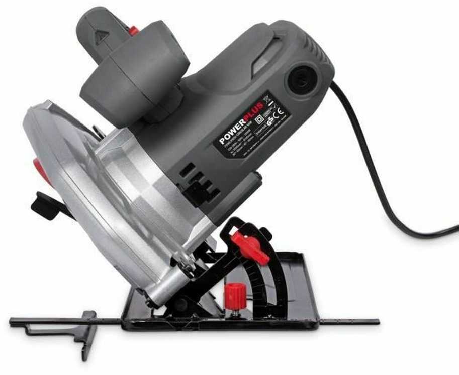 POWERPLUS Reguliuojamo kampo diskinis pjūklas 1200 W POWE30050