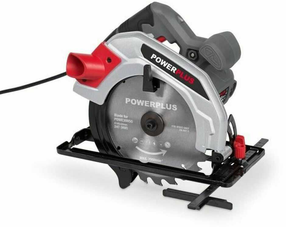 POWERPLUS Reguliuojamo kampo diskinis pjūklas 1200 W POWE30050