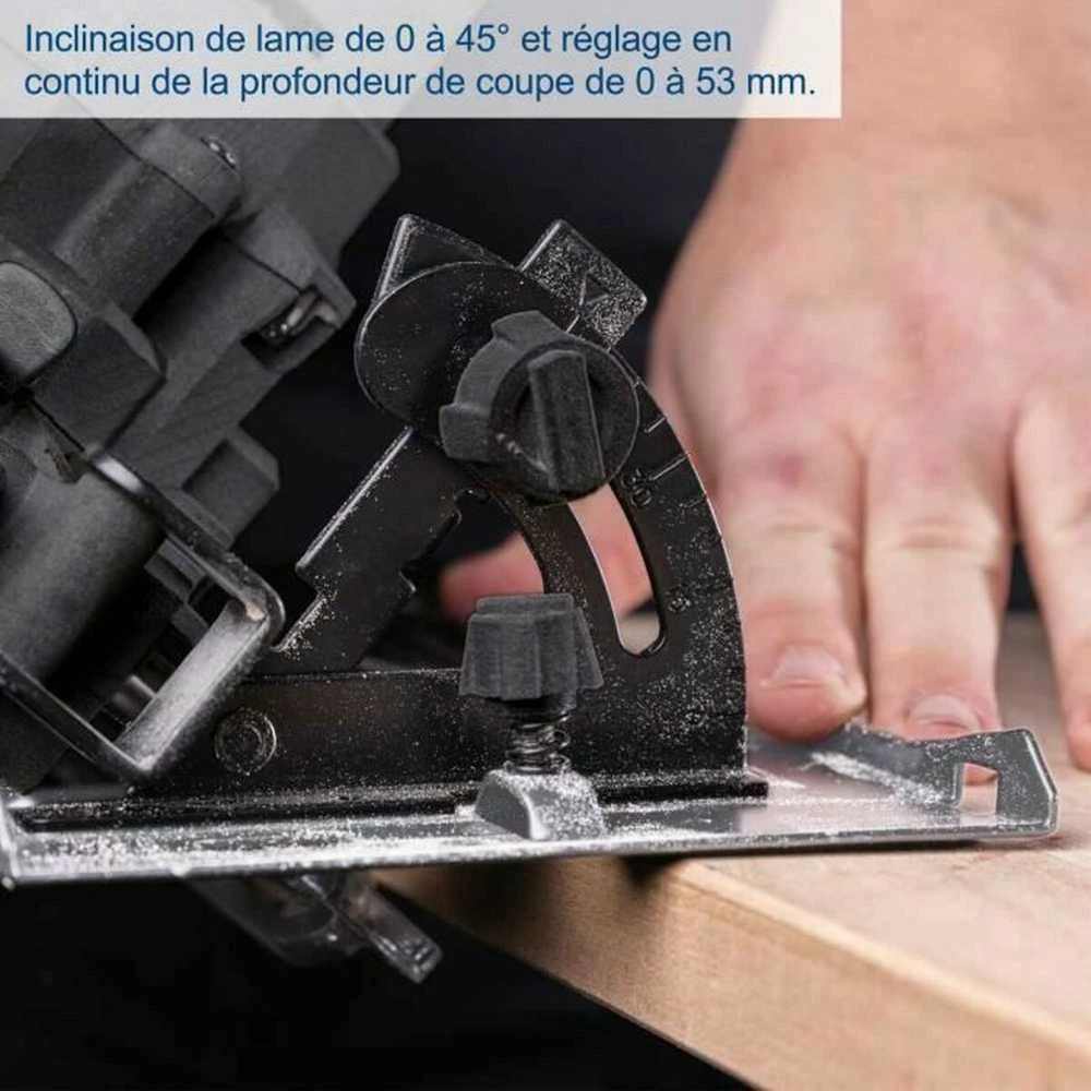 diskinis pjūklas Scheppach diskinis pjūklas C-HCS165-X 20 V IXES