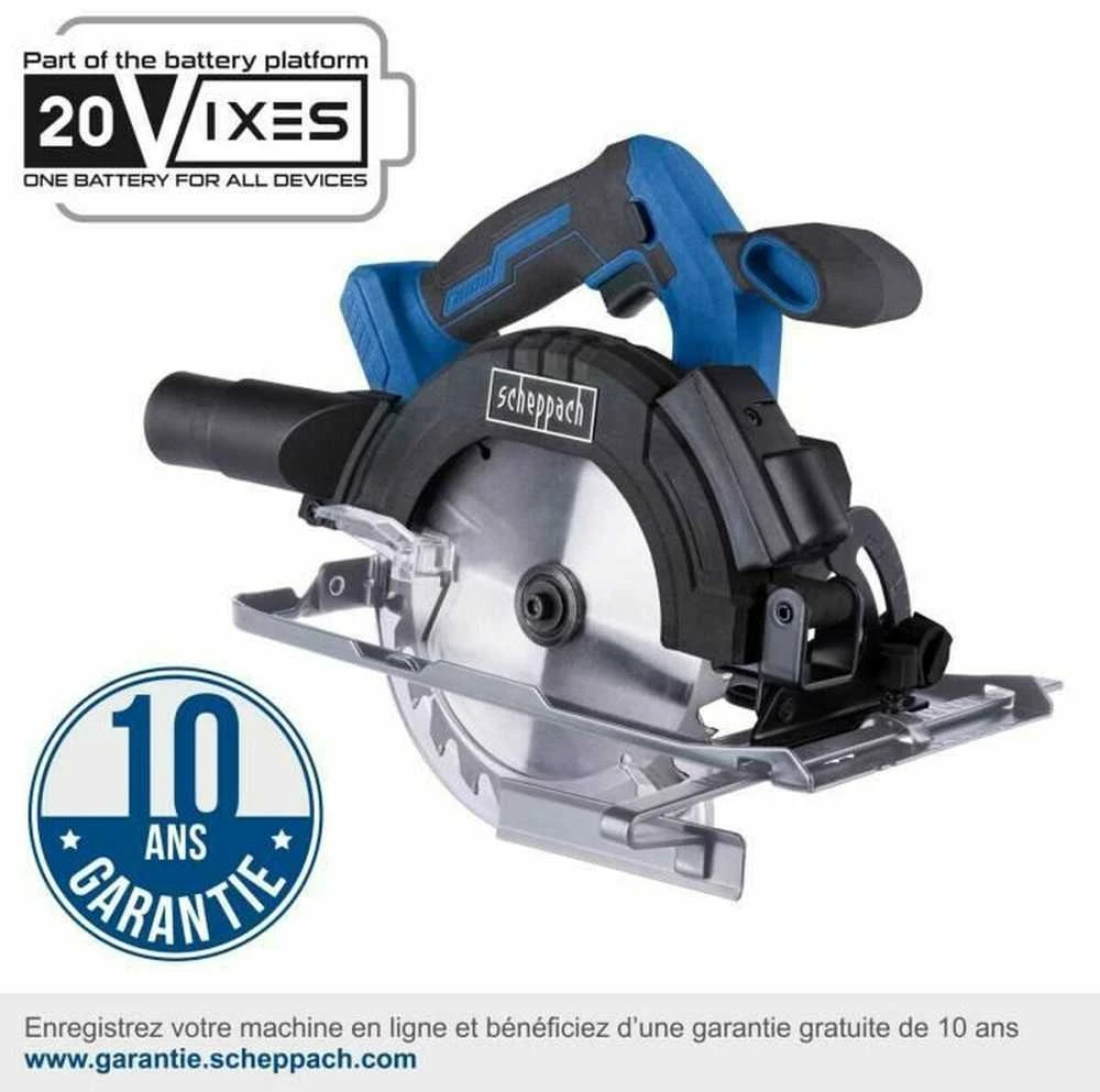 diskinis pjūklas Scheppach diskinis pjūklas C-HCS165-X 20 V IXES