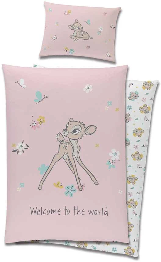 MCU Disney Bambi patalynė vaikams 100x135 cm - 100 procentų medvilnė
