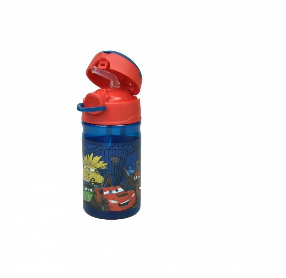 Disney Cars Lightyear plastikinis butelis su pakaba 350 ml