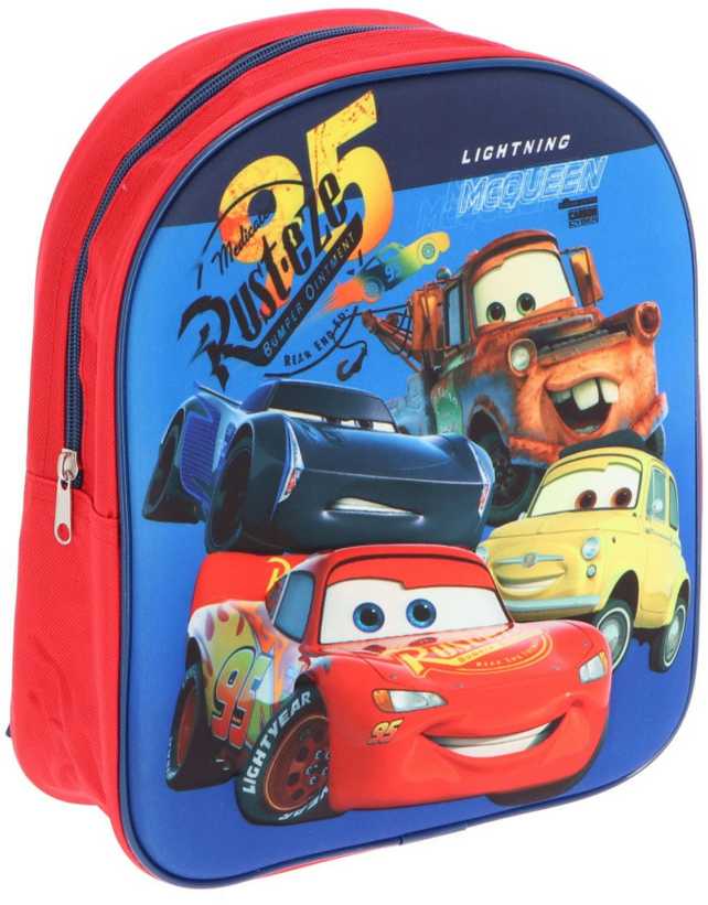 "Disney" automobiliai Rust eze 3D kuprinė, 30 cm
