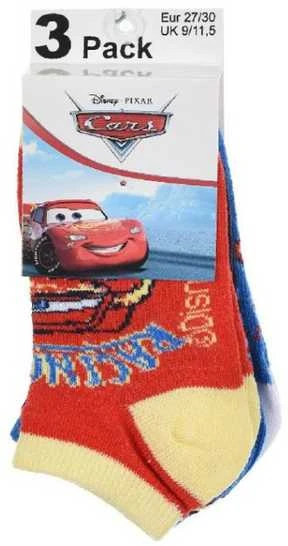 Disney Cars vaikiškos nematomos kojinės 31/34