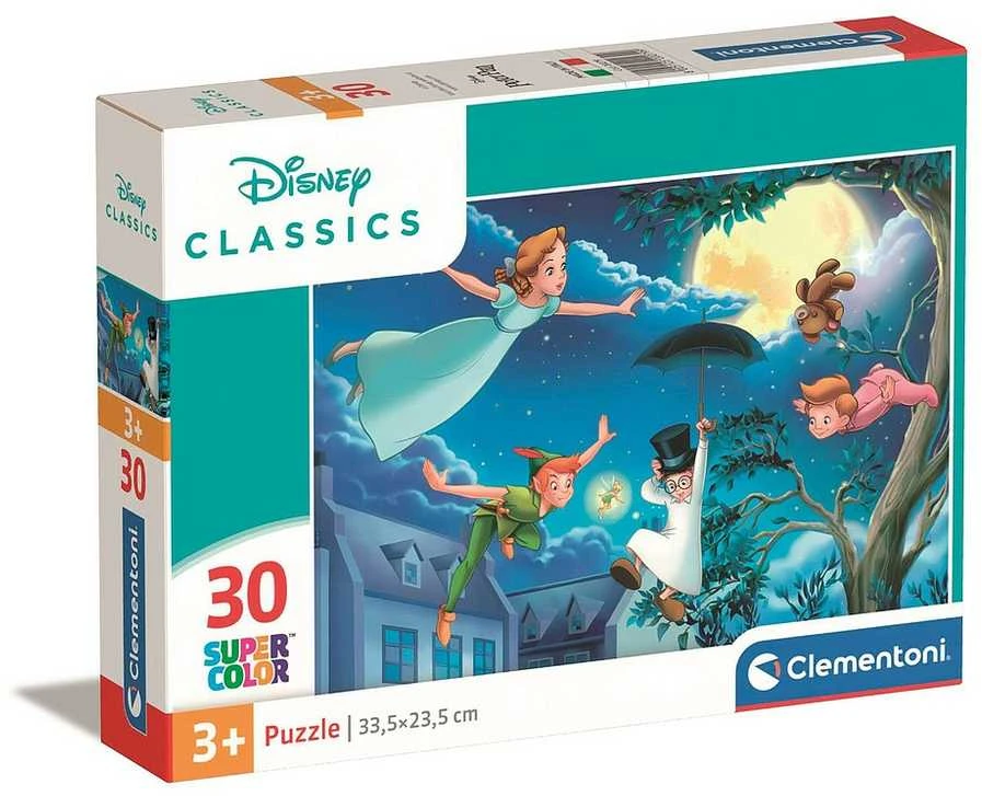 Clementoni Dėlionė 30 vnt. - Disney Piteris Penas