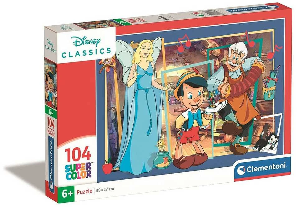 Clementoni Dėlionė 104 vnt. - Pinokis