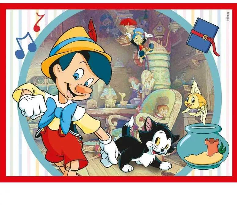 Clementoni CLE Cubi kaladėlės, 12 Disney Classic, 41196