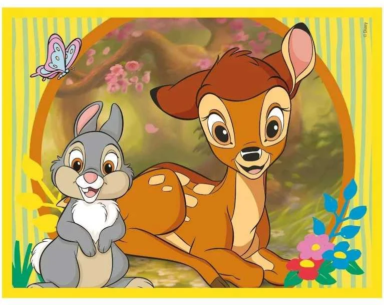 Clementoni CLE Cubi kaladėlės, 12 Disney Classic, 41196