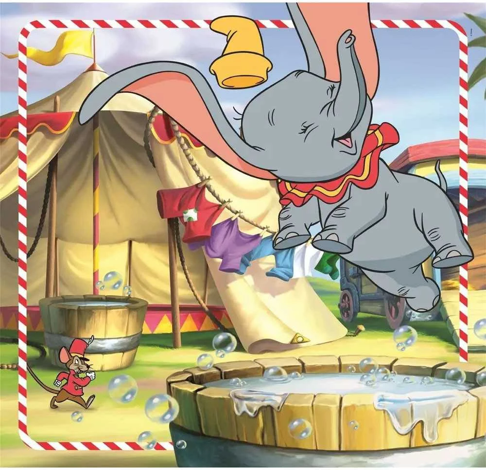 Clementoni Dėlionė 3x48 vnt. - Disney klasika