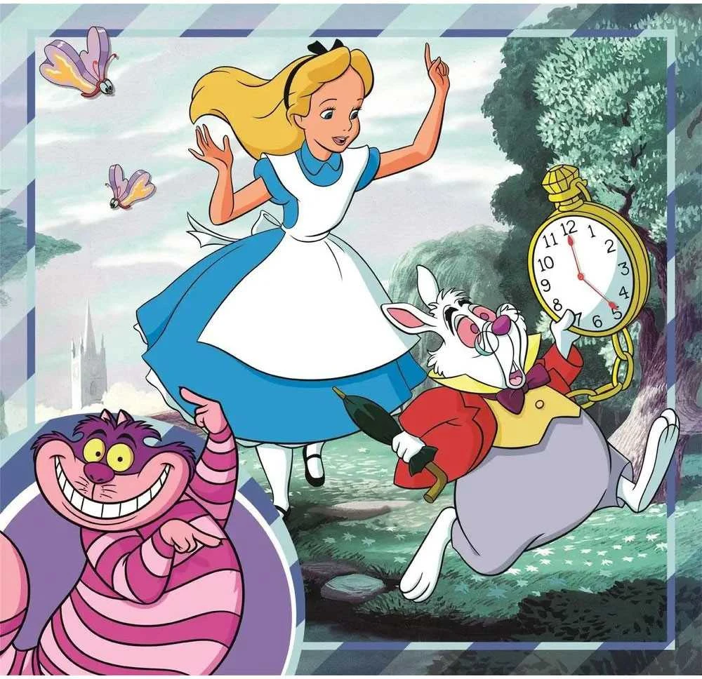 Clementoni Dėlionė 3x48 vnt. - Disney klasika