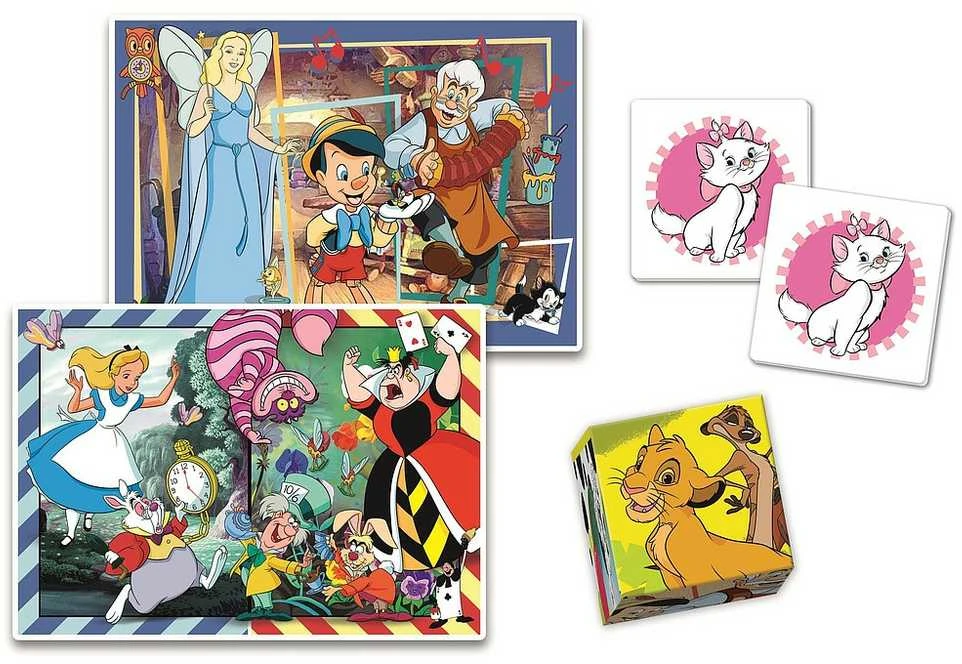 Clementoni žaislai CLE Edukit 4in1 Disney Classic 18290