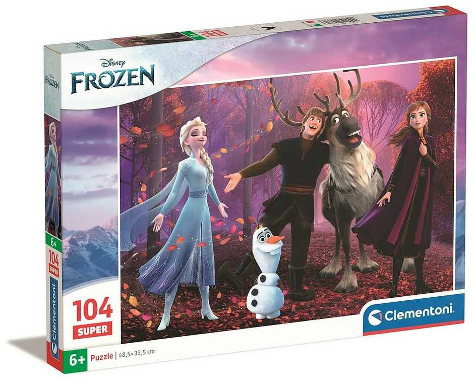Clementoni Dėlionė 104 vnt. - Frozen