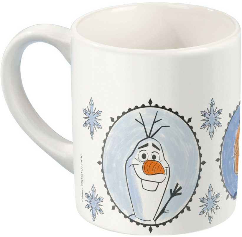 „Disney“ dažomas porcelianinis puodelis „Frozen“ 235 ml dovanų dėžutė