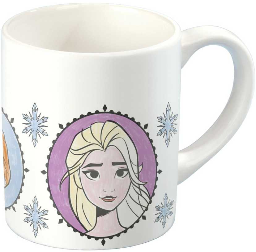 „Disney“ dažomas porcelianinis puodelis „Frozen“ 235 ml dovanų dėžutė