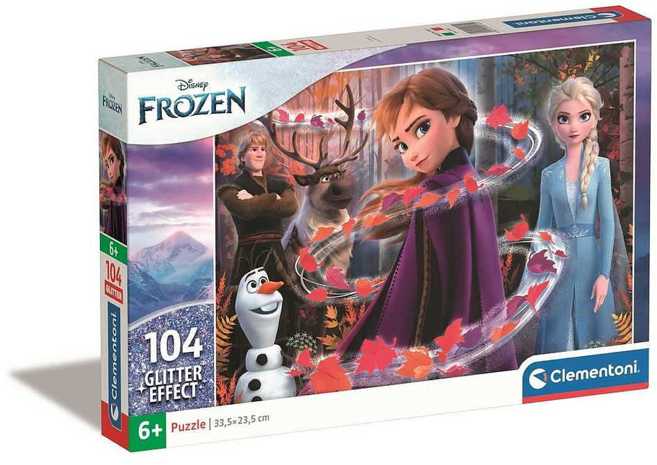 Clementoni Dėlionė 104 vnt. - Frozen 2