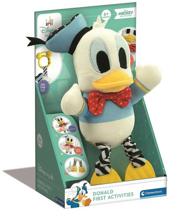 Clementoni Minkštas pliušinis žaislas Donaldas