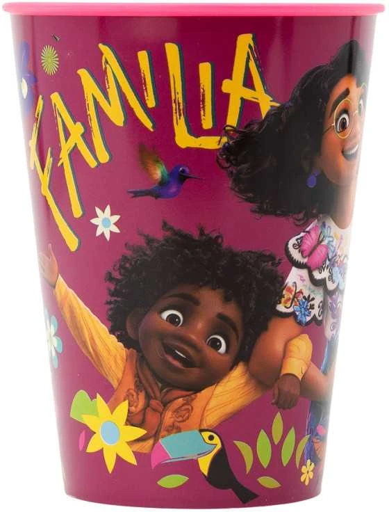 Disney Encanto stiklinė, plastikinė, 260 ml