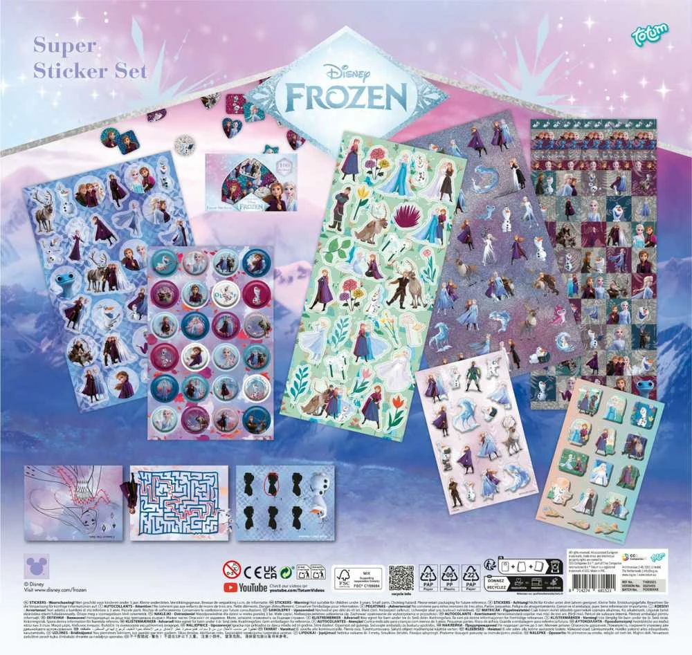 Ccg Mz Import CCG super set naklejki Frozen 8ark.681521 81521