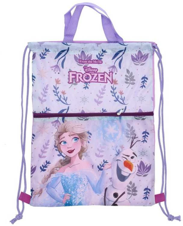 „Disney Frozen“ blizgučių sportinis krepšys, 45 cm