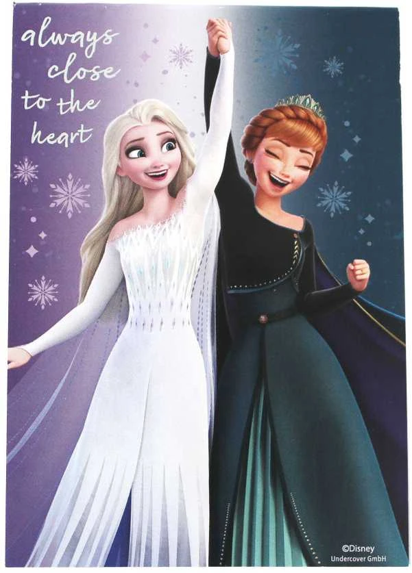 „Disney Frozen“ idiliškos formos kanceliarinių prekių rinkinys, 5 dalys