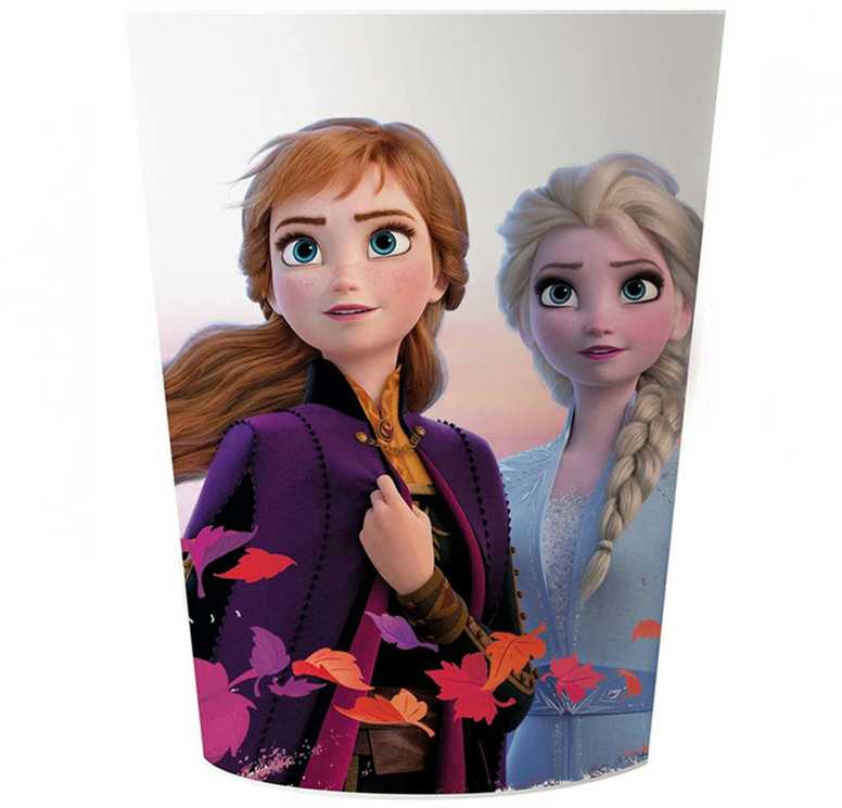 „Disney“ „Frozen Leaf“ plastikinių puodelių 2 dalių rinkinys, 230 ml
