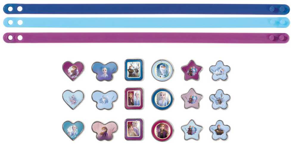 TOTUM FROZEN kūrybinis rinkinys Bracelets and Charms, TT681415