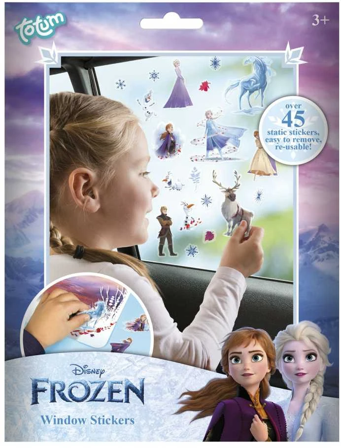 Disney Frozen TOTUM FROZEN langų lipdukai, 680739