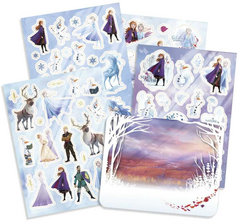 Disney Frozen TOTUM FROZEN langų lipdukai, 680739