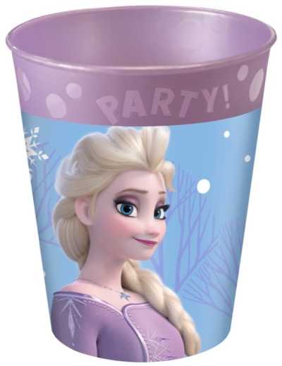 Disney Frozen mikro plastikinė stiklinė, 250 ml