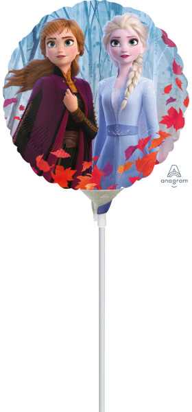 AMSCAN Folijos balionas Frozen 2 pagaliukui - Frozen - cm - 1 vnt universalus