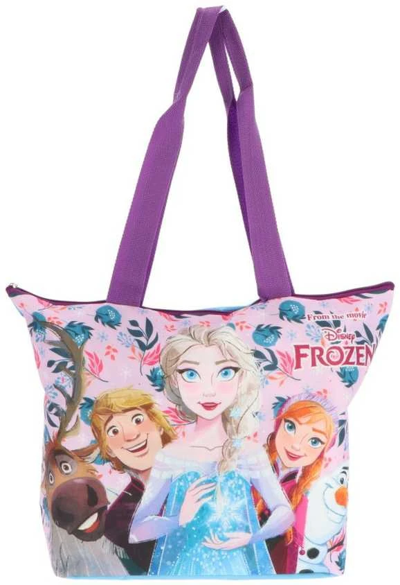 „Disney“ „Frozen“ stebuklingos įgulos paplūdimio krepšys, 47 cm