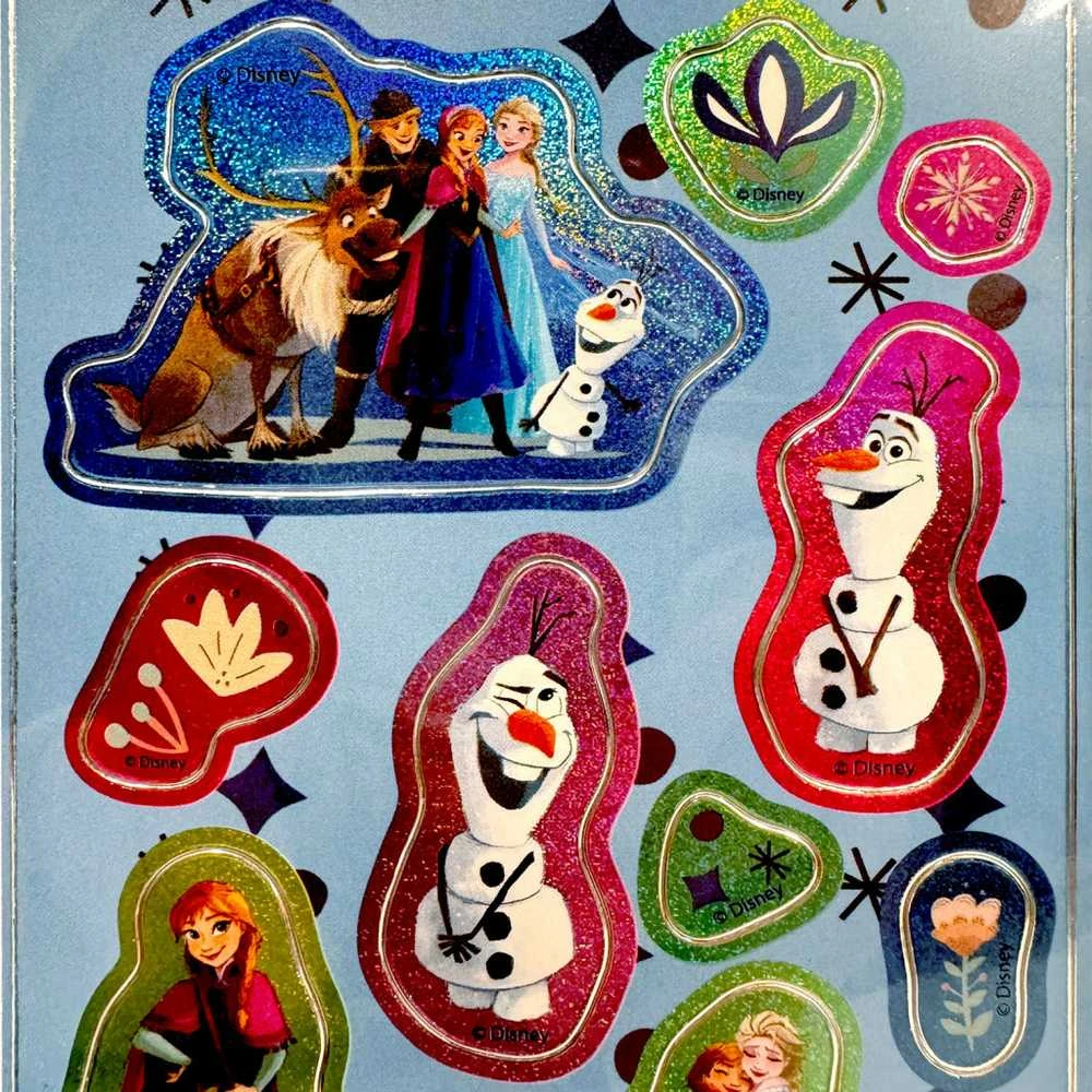 „Disney Frozen Together“ holografinių lipdukų rinkinys