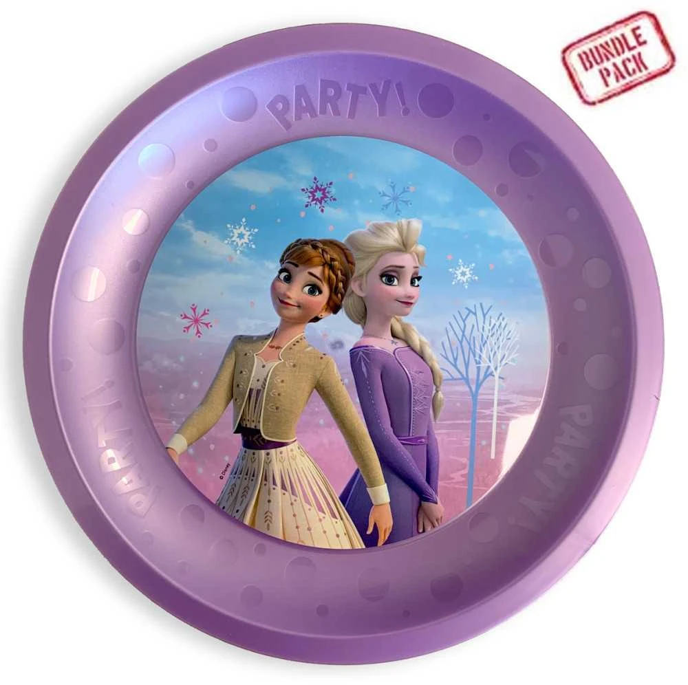 "Disney Frozen" lėkščių rinkinys, 4 vnt., 21 cm