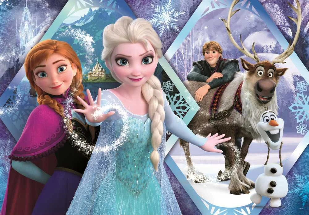 Clementoni Dėlionė 104 vnt. - Frozen