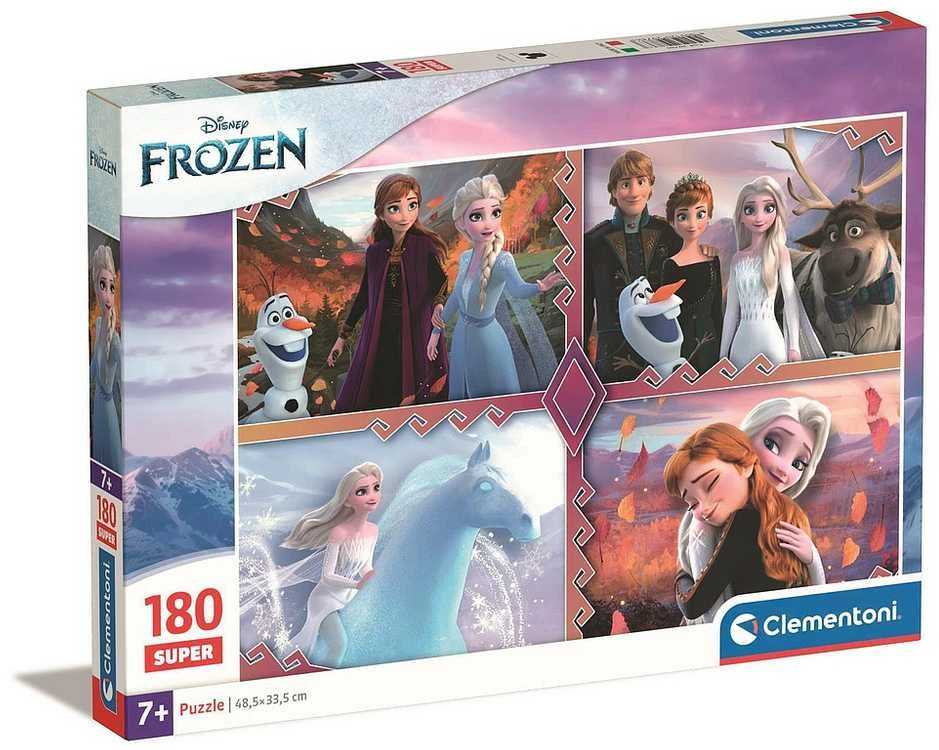 Clementoni Dėlionė 180 vnt. - Frozen