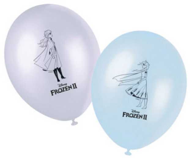 Globos Europe Bv PROCOS Ledo šalis 2 gimtadienio balionai - 28 cm - 8 vnt. universalūs