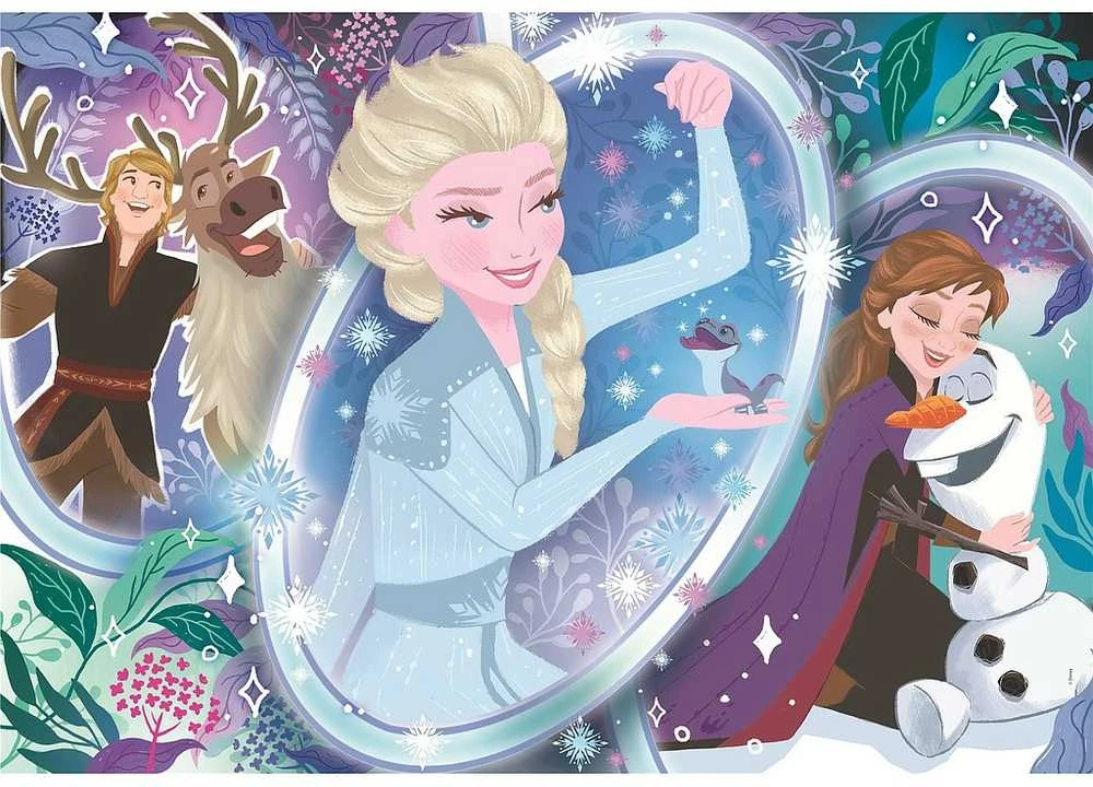 Clementoni Dėlionė 104 vnt. - Frozen 2