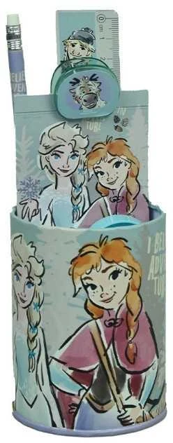 „Disney“ „Ledo šalies nuotykių“ kanceliarinių prekių rinkinys, 7 vnt.