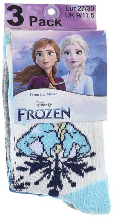 Disney Ledo šalies vaikiškos kojinės 23/26