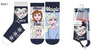 Disney Ledo šalies vaikiškos kojinės 27/30