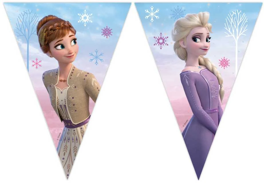 Globos Europe Bv GoDan Banner Frozen 2: Wind Spirit vėliavos