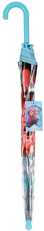 „Disney“ „Ledo šalies žvaigždės“ vaikiškas permatomas skėtis √ò72 cm