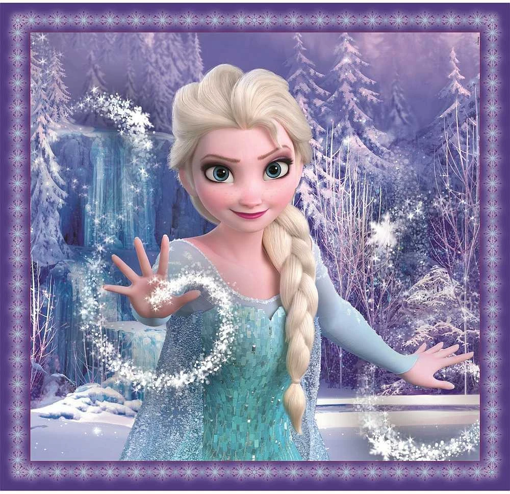 Clementoni Dėlionė 3x48 vnt. - Frozen