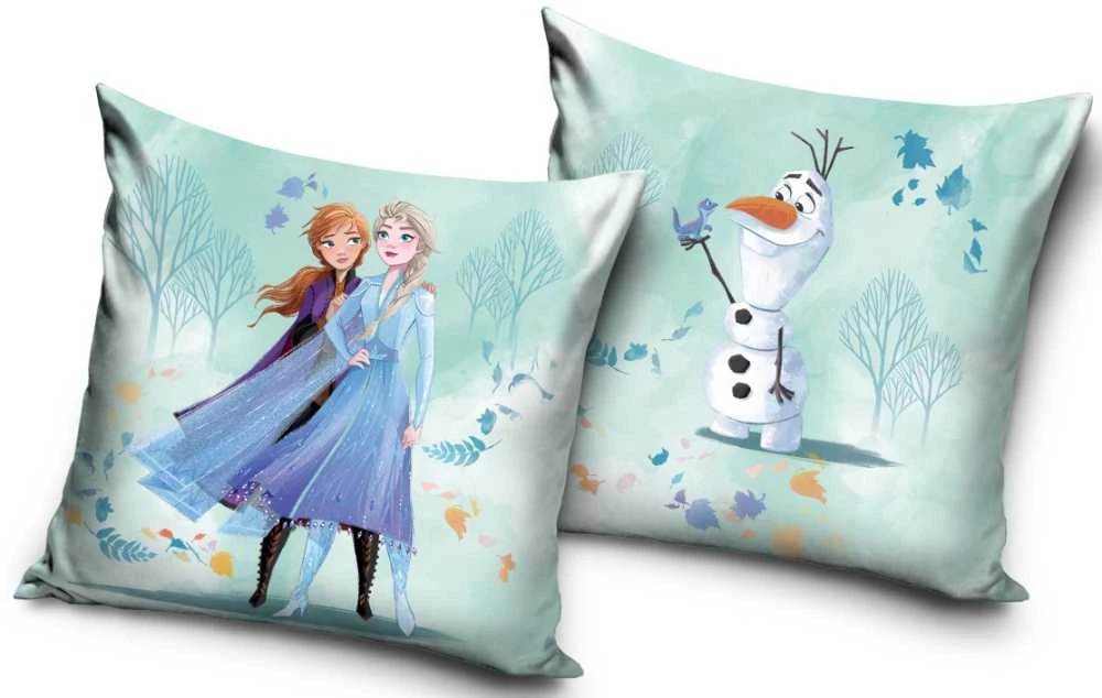 Užvalkalas dekoratyvinis 40x40 Frozen Elsa mėtų aksomas 12 Carbotex