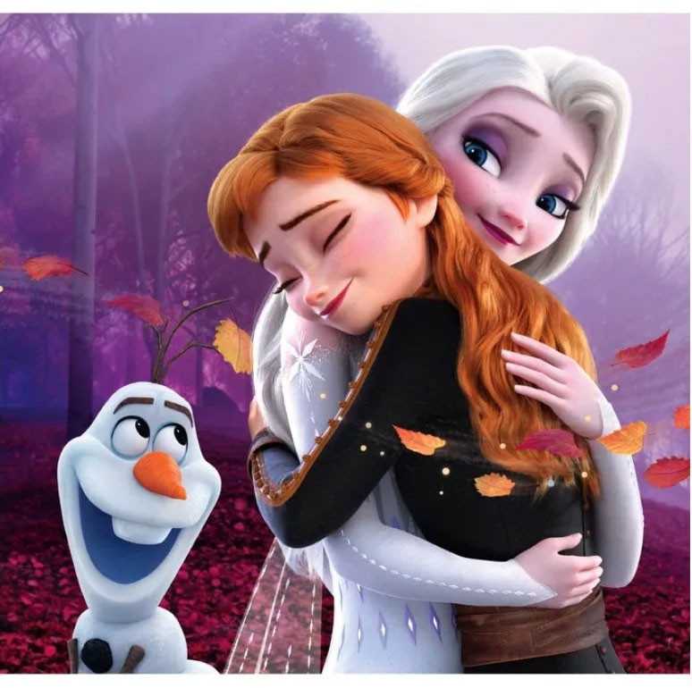 Clementoni Dėlionė 3x48 vnt. - Frozen
