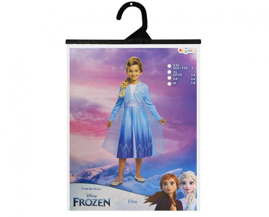 Disney Ledo šalis Elsos kostiumas 2 metų vaikams