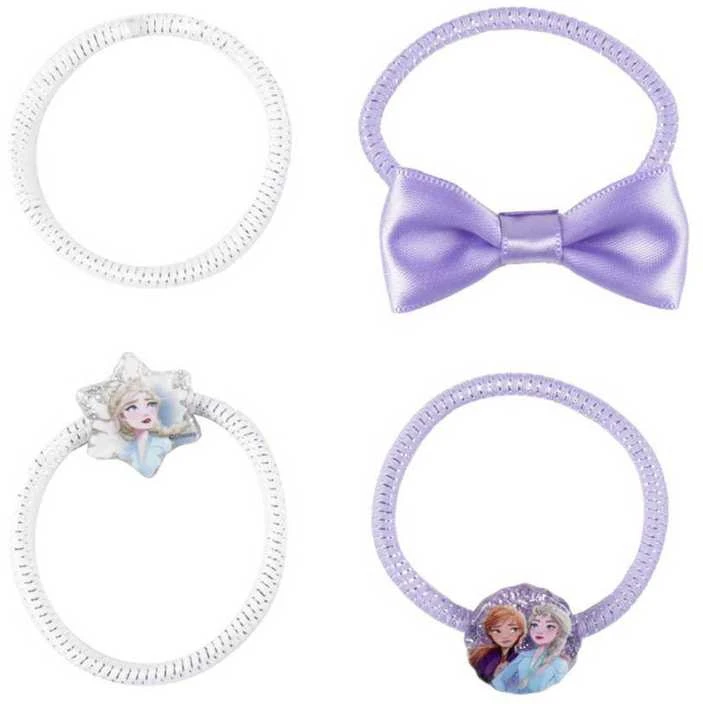 Plaukų raiščiai Princesses Disney Spalvotas Frozen (6 Dalys)