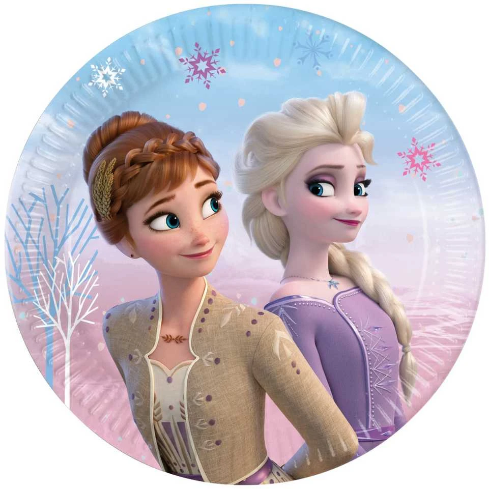 GoDan Popierinės lėkštės „Frozen Wind Spirit“ 8 vnt. Godan